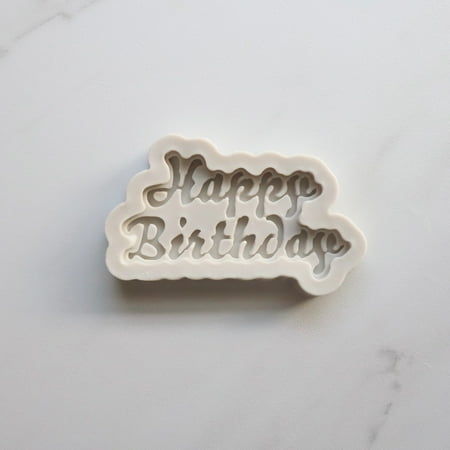 

HAPPY BIRTHDAY PLAQUE MOLD
