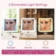 thumbnail image 3 of Espejo de maquillaje Fancii con aumento de 20 aumentos con luces LED de 7 pulgadas, 3 of 8