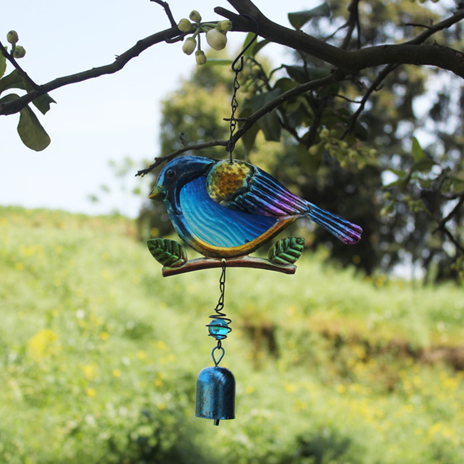Bird Shape Outdoor Wind Chimes Hanging Musical Wind Chime 