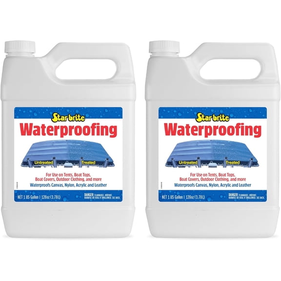 Waterproofing Spray, Waterproofer   Stain Repellent   UV Protection for Boat Covers, Car Covers, Bimini Tops, Tents, Jackets, Backpacks, Boots, Awnings, Patio Covers & More