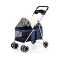 thumbnail image 1 of Take Your Furry Friend Anywhere: 4-Wheel Pet Stroller For Small-Medium Dogs & Cats!, 1 of 4