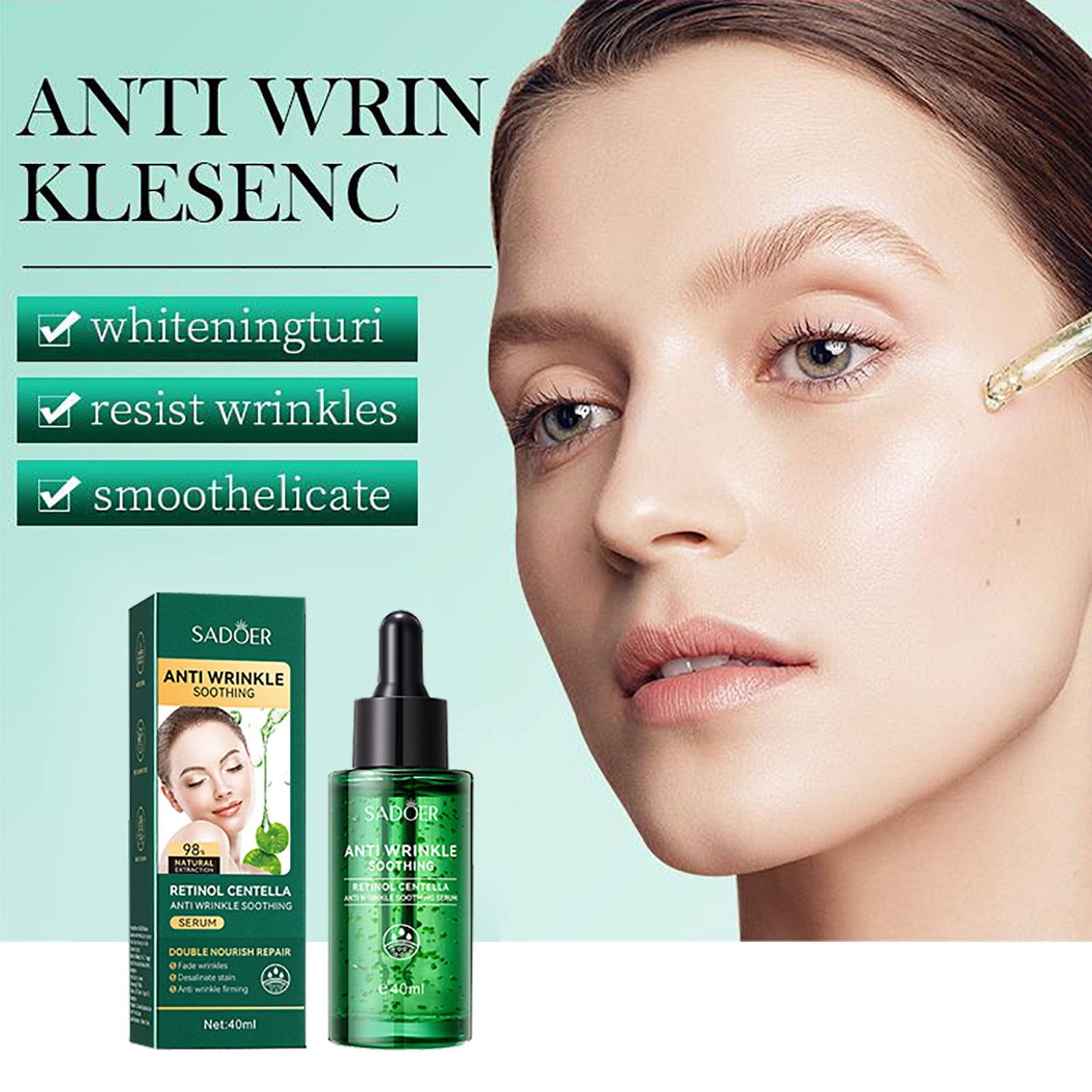 Banghong Retinol Essence, Centella Asiatica Moisturizing, Acne Removing