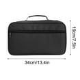 thumbnail image 2 of Nilvkv 60 Slots Marker Organizer Case Large Marker Case for 60 Markers Big Capacity Marker Storage Bag Pen Case Pencil Pouch with Carrying Handle, 2 of 6