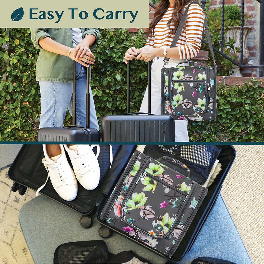  Vispayi Large Capacity Travel Cosmetic Bag, Portable
