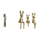 thumbnail image 1 of Figura decorativa ligera de conejitas tribales africanas, ideal para decorar el hogar, hoteles, escritorios, y como centro de mes, 1 of 8