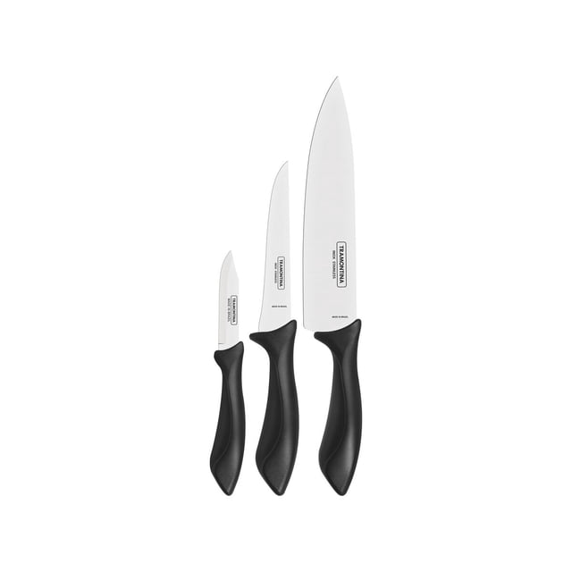 Set Cuchillos Negro Tramontina Affilata 23699050 - S028 Tramontina Affilata 3 piezas