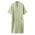 thumbnail image 2 of Kiplyki Flash Womens Sleepshirts Fashion Robe Bathrobe Three Quarter Sleeve Soft Autumn Pajamas, 2 of 3