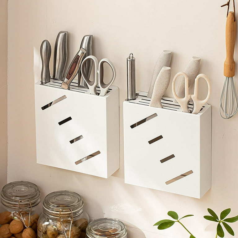 Ecoco Wall-mounted Kitchen Knife Storage Container Cutlery