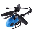 thumbnail image 2 of Helicóptero de control remoto compacto Drone Juguete Mini Azul 2.5CH RC Quadcopter, 2 of 3
