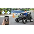 thumbnail image 5 of TOKTOO 24 Volt Ride on Toy for Big Kids, 24V Ride Ons with 4 Power EVA Wheels, 24V 2 Seater Battery Powered Ride on UTV Car, 4WD, 800W, 5.1 Mph, Kid Electric Car with Remote Control, Aged 3-8Y, Black, 5 of 12