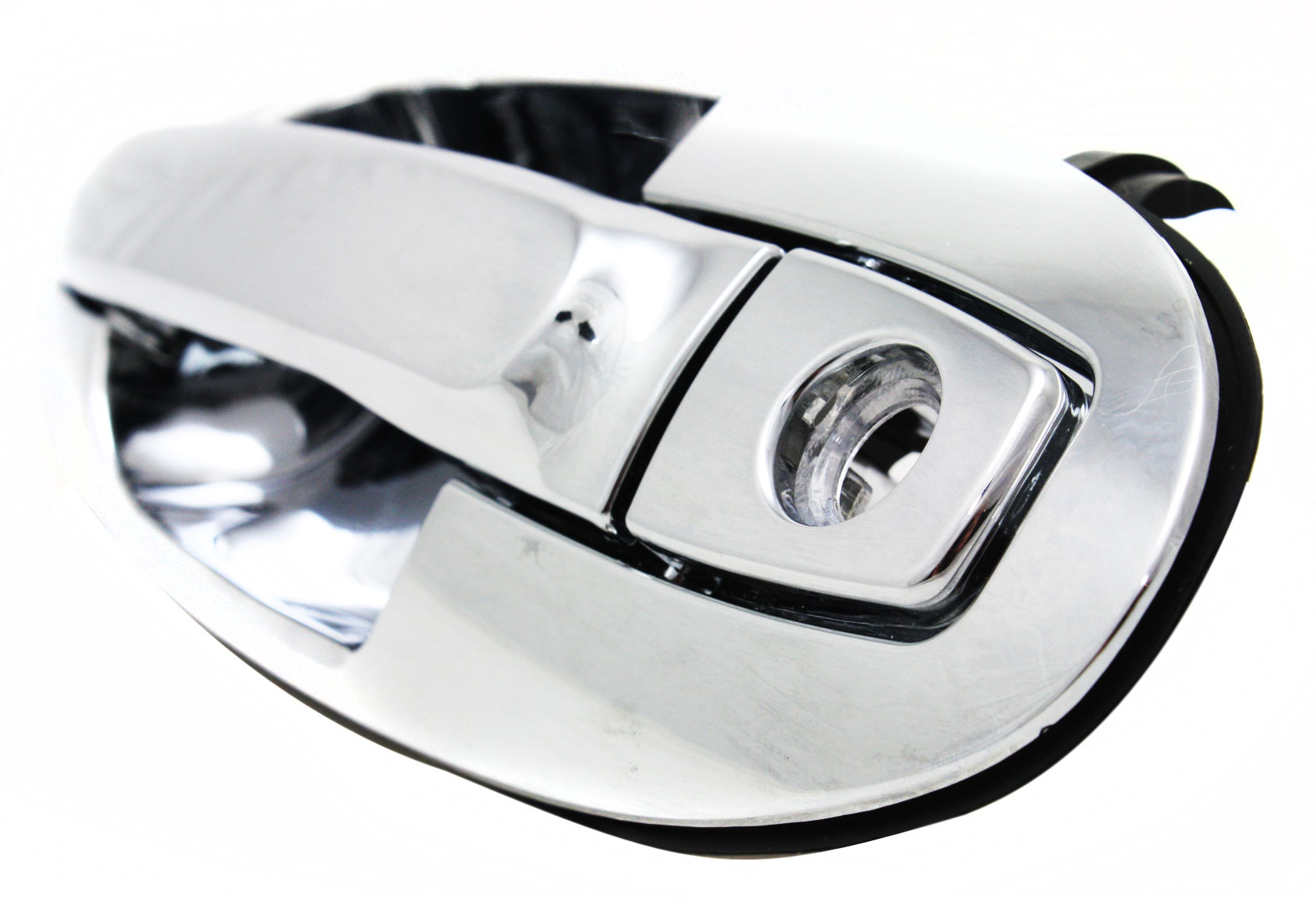 Replacement REPH462372C Exterior Door Handle Compatible with 2002-2005 Hyundai Sonata 2001-2006 Kia Optima Front, Left Driver Chrome