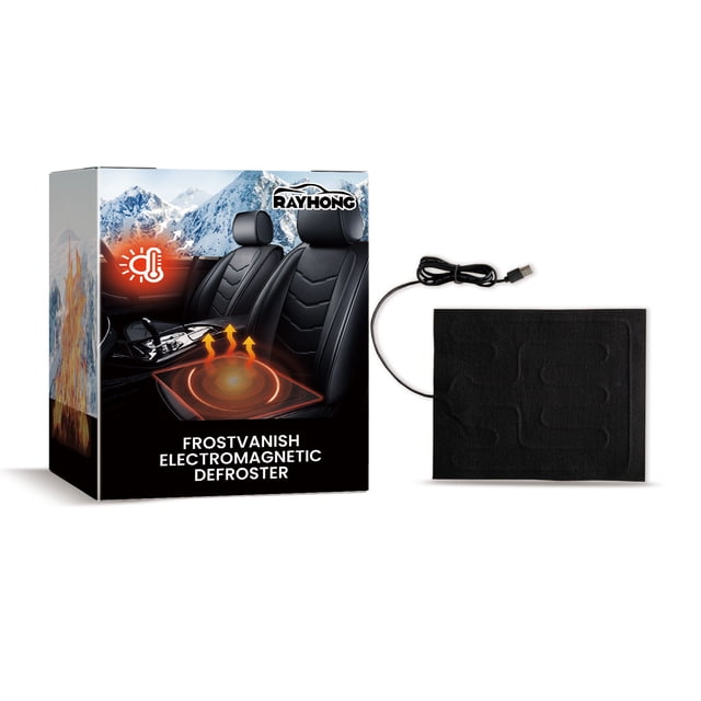 USB Car Seat Heater with Thermostat Control and Three-Temperature Settings for Vehicles