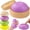 Purple-a, variant on Glitter Dumpling Squishy,Dumpling Squishy, Glitter Dumplings Box, Colorful Dumplings Stress Balls Fidget Sensory,Limited Edition Squeezable Bun Stress Relief Fidget Toys Great Gifts