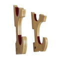 thumbnail image 4 of veasfak Wall Mount Display Stand Bamboo Compact Decorative Wall Display Rack 2 Tier, 4 of 8