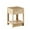 Natural with Drawer, variant on YYAo White Nightstand, Bedside Table with 1 Drawer for Bedroom, Night Table