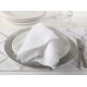 thumbnail image 2 of Servilleta De Cena Con Borde Cosido Saro Lifestyle (Juego De 12) Blanco 22""X22"", 2 of 5