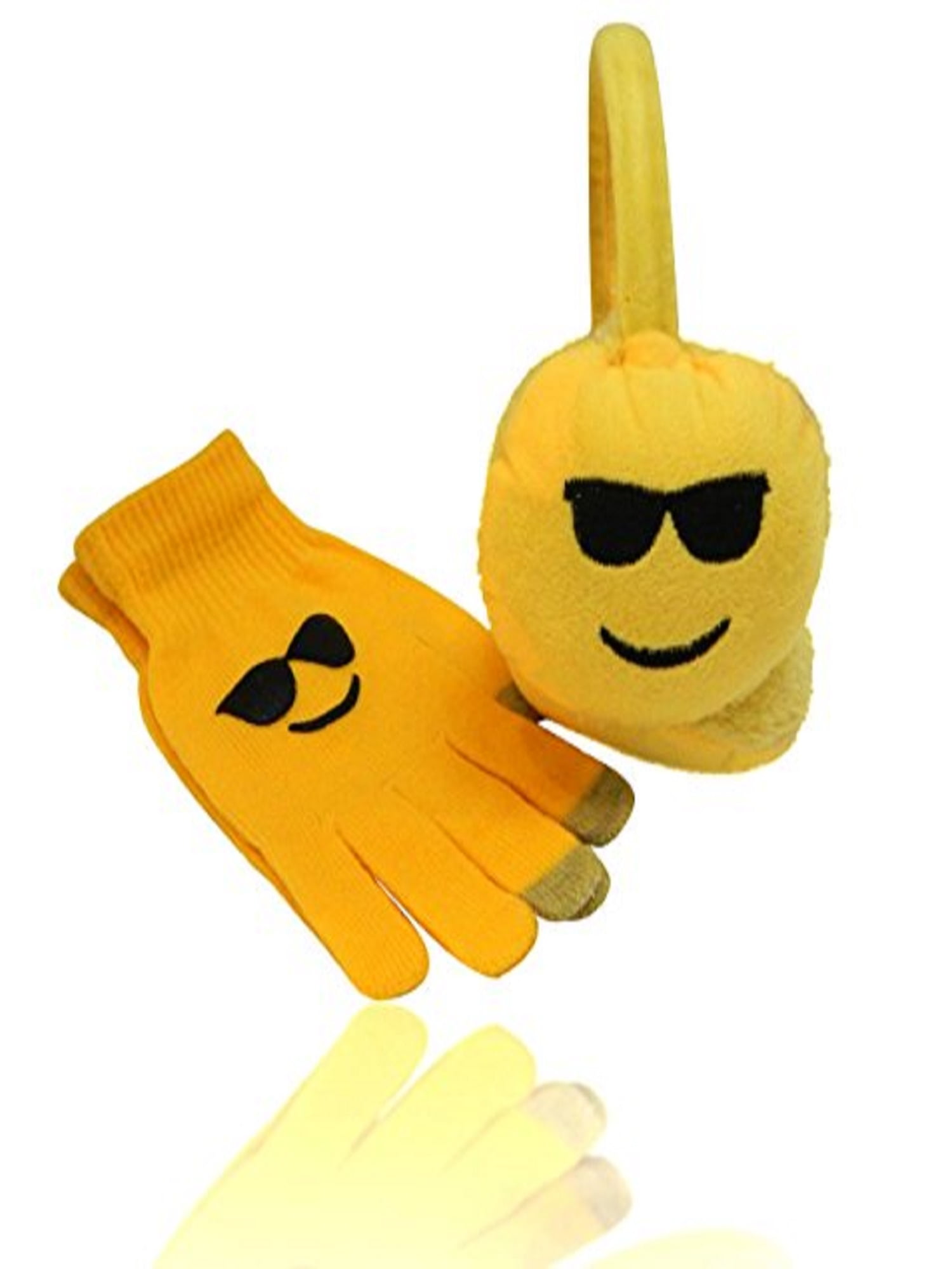 Emoji Emoji Fashion Unisex Emoticon Ear Warmers Plush Earmuff and
