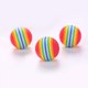 thumbnail image 2 of piezas de pelotas de arcoíris para mascotas, juguetes para gatos, pelotas de EVA de siete colores, juguete molar para cachorros y gatos, bolas de algodón coloridas, 2 of 5