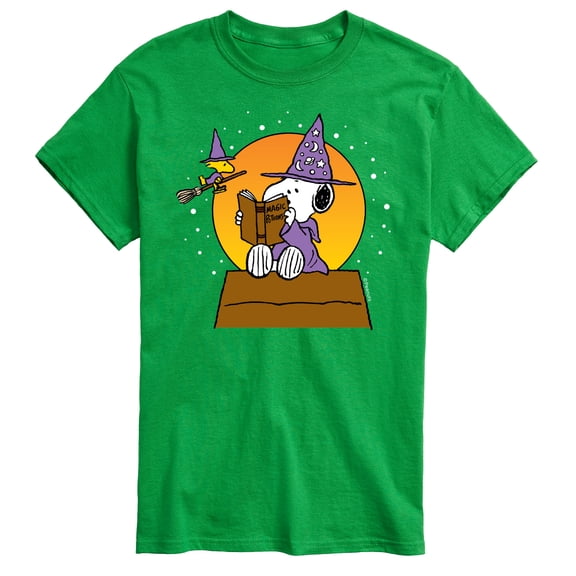 Peanuts - Sorcerer Snoopy Woodstock - Men's Short Sleeve Graphic T-Shirt