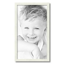 ArtToFrames 13" x 23" White Picture Frame, 13x23 inch White Wood Poster Frame (WOM-5140)