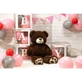 thumbnail image 4 of Oso de peluche gigante HollyHome de 90 cm con huellas, 4 of 9
