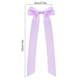 thumbnail image 3 of chaungfeng 12 Pcs Purple Velvet Bows with Twist Tie, 3.15 x 13 Inch Pre-Tied Vintage Ribbon Bows for Wine Bottle Candle Gift Wrapping Wedding Valentine's Day Cake Brithday Party, 3 of 6