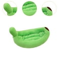 thumbnail image 6 of Fzaqwen Banana Dog Cat Bed Cozy and Soft Warming Washable Indoor Small Cat Dog House Pet, 6 of 9