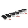 thumbnail image 3 of VONKY Height Increase Insoles Insert Cushions Foot Support Invisible Taller Half Shoes Lift Insole Padding Accessories 3.3cm, 3 of 6