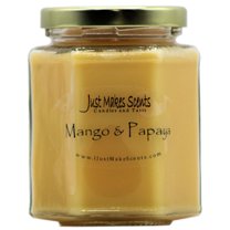Mango & Papaya Candle -Just Makes Scents Candles & Gifts