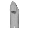 thumbnail image 2 of Fruit of the Loom - Polo Premium para Mujer (Gris Jaspeado Atlético), 2 of 3