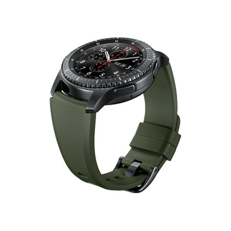Gear S3 Silicon Band for Gear S3 Classic & Frontier Watch - Khaki Green