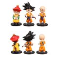 thumbnail image 2 of Figuras de acción de Dragon Ball Z, juguetes de 11cm, Super Saiyan, Son Goku, Gohan, Vegeta, Gogeta, Piccolo, Majin, Buu, Cell Q, 6 unidades por Set Fivean Figuras de anime, 2 of 2