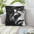 thumbnail image 6 of ZICANCN Decorative Throw Pillow Covers , Person Faces Couch Sofa Decorative Knit Pillow Covers for Living Room Farmhouse 18"x18", 6 of 8