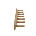 thumbnail image 2 of Spectrum Diversified Wall-Mounted 7 Peg Wood Hook Rack, Hat Organizer & Coat Hanger for Entryway or Closet, Bamboo, 2 of 10