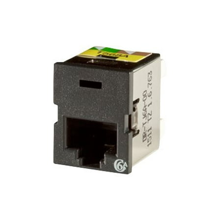 Ortronics OR-TJ6A-00 Clarity TracJack Cat6a Jack, Black