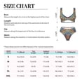 thumbnail image 6 of Daiia Round Mandala Women's Bikini Set Two Piece Swimsuit High Waisted Bikini Adjustable Straps Bikini Perfect for Beach, Pool, and Summer Vacation-Medium, 6 of 9
