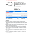 thumbnail image 2 of Rear Right ABS Speed Sensor - Compatible with 2012 - 2019 Nissan NV1500 F80 Standard Cargo Van 4.0L V6 2013 2014 2015 2016 2017 2018, 2 of 2