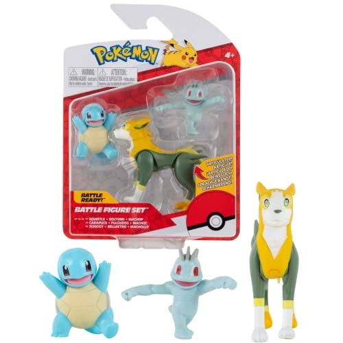 Pack de 3 figuras de batalla Pokémon