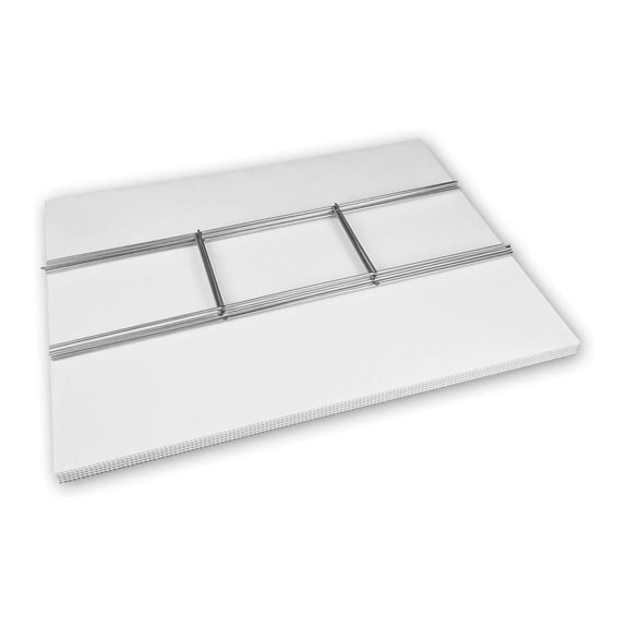5 Blank Yard Signs | 18x24 with H-Stakes | Garage Sale Signs, for Rent, Open House, Estate Sale, Now Hiring, or Political Lawn Sign
