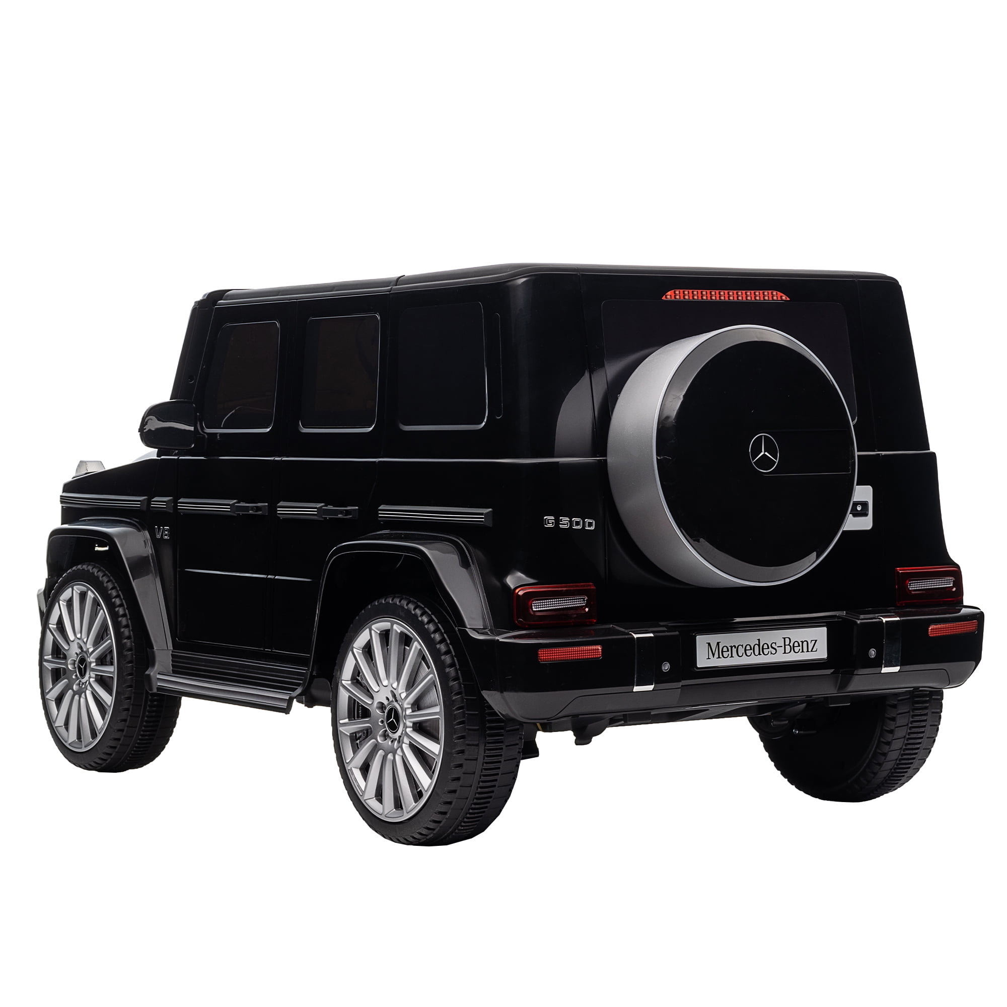 CIPACHO Kids Ride On Cars, Licensed Mercedes-Benz G500, 24V Battery Powered Toy Electric Car for Kids with 2.4GHz Remote Control, Black