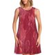 thumbnail image 1 of Fotbe Abstract Red Marble Vestido de Verano sin Mangas para Mujer – Vestido Midi Línea A, Estilo Camiseta Floral, Vestido Playero Casual y Fluido, 1 of 7