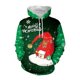thumbnail image 3 of Sudadera con capucha navideña para hombre, con estampado 3D, con diseño festivo de Papá Noel, muñeco de nieve y vacaciones, informal, de gran tamaño, 3 of 5