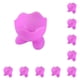 thumbnail image 1 of Minnieouse Estante de almacenamiento de 10 Uds. De silicona para huevos de belleza, soporte duradero para exhibición de maquillaje, organizador de Bolsas de maquillaje Púrpura Minnieouse CE015306-01, 1 of 6