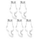 thumbnail image 1 of 5 cortadores de galletas de acero inoxidable para hacer tú mismo, moldes para hornear, diseño de gato para el hogar (plateado), 1 of 8