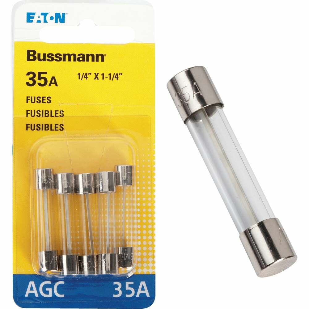Lot of 50 Cooper Bussman BP/AGC-5 Fuses 5-Amp Fast Free USA Shipping 