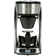 BUNN HB Heat N Brew Programmable Coffee Maker, 10 cup, Stainless Steel