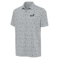 thumbnail image 2 of Men's Antigua Heather Gray Philadelphia Eagles Relentless Polo, 2 of 3