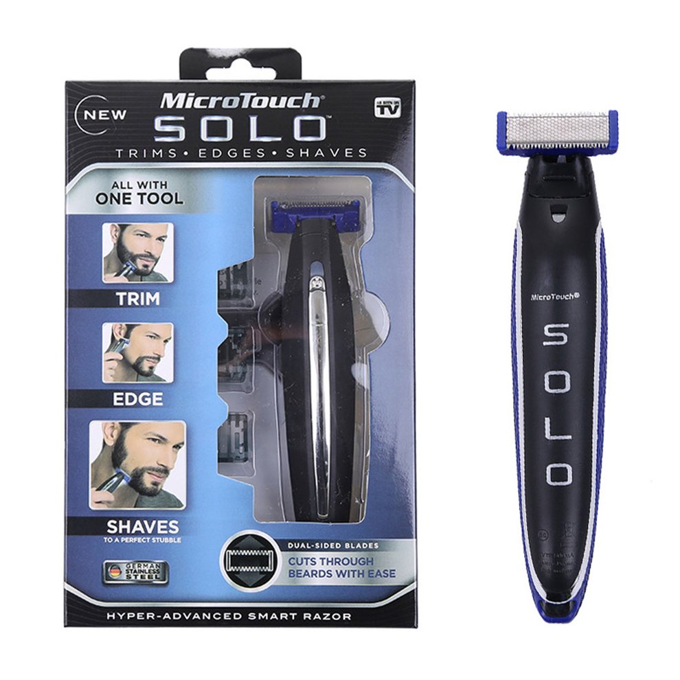 USB Rechargeable Men Edges Razor Nose Hair Trimmer Multifunction Trims