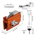 thumbnail image 3 of Fast & Precise Chainsaw Sharpener: The Universal Kit for All Saws Uses a Robust Stainless Steel Angle Guide to Restore a Razor Sharp Edge in Minutes., 3 of 8