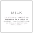 thumbnail image 4 of K.Hall Designs Milk Scent Boxed Diffuser Kit Creamy-Sweet Scent With Coconut & Vanilla Reed Diffuser Set For Home Long Lasting Aroma Diffuser Refillable 8 Fl Oz, 4 of 4